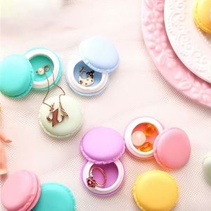 2/$6 Macaron Mini Jewelry Storage Box